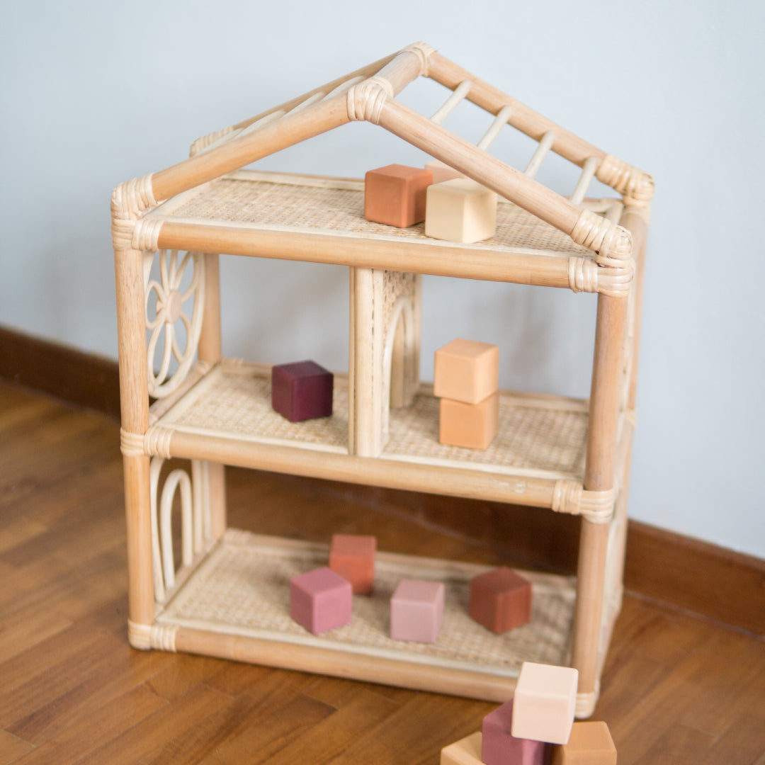 Jesse's Portable Dolls and Toys Playhouse | Shop Rattan Toys and Furniture Online | Kathy's Cove