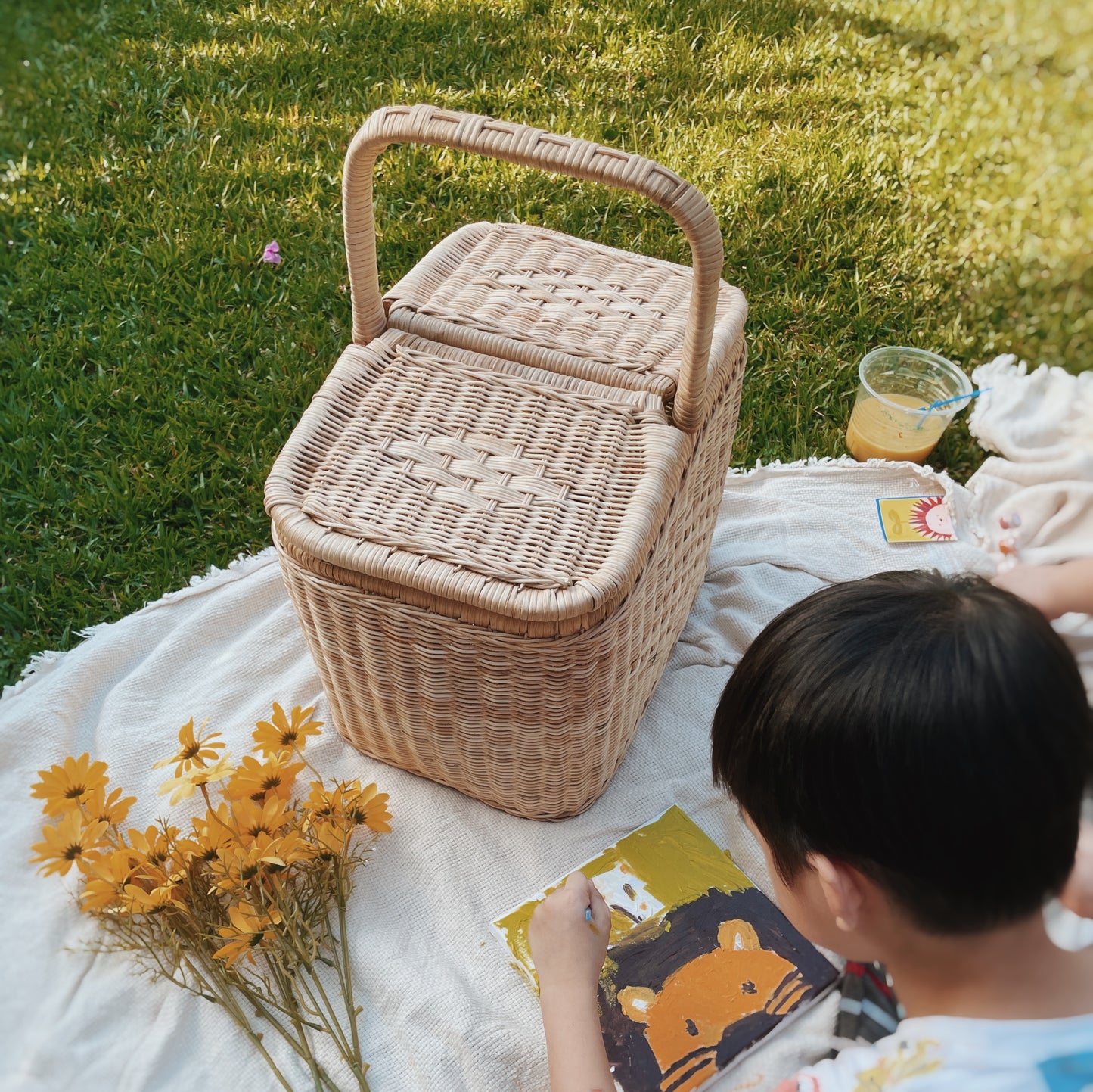 Packing for a Picnic and Painting playdate this June Holiday!