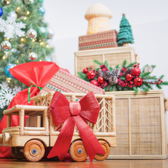 From Kitchen Playset to Play Gym... Our Rattan Furniture and Toys make the Best Christmas Gifts for Kids!