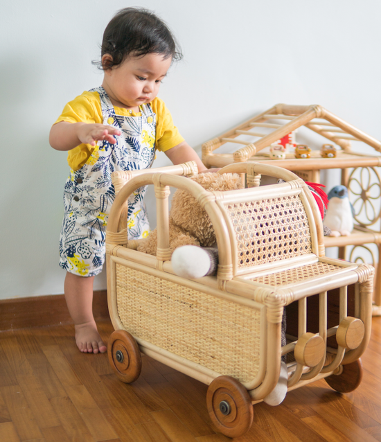 Is a push toy beneficial for a toddler?