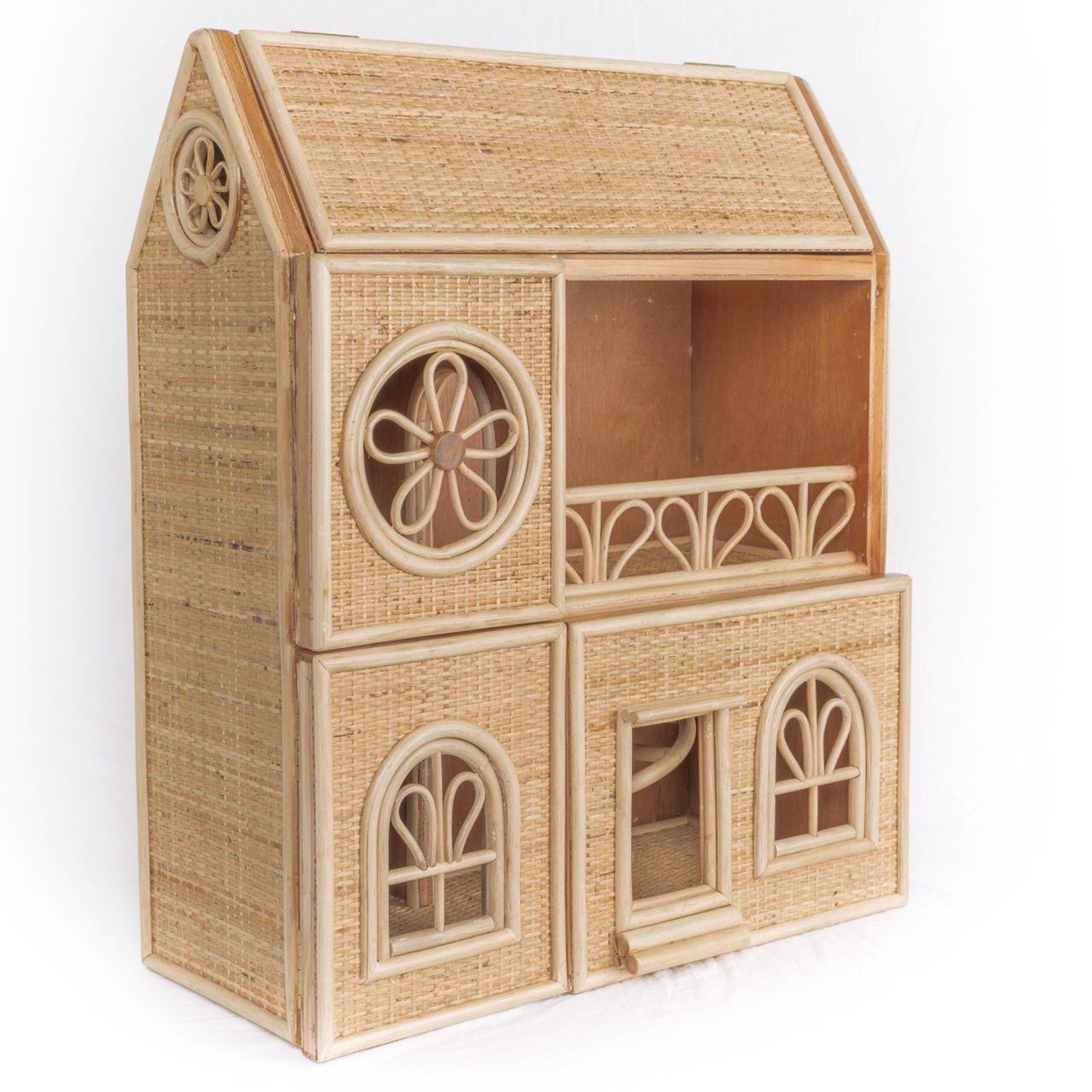 Load image into Gallery viewer, Aria&amp;#39;s Victorian Dollhouse | Shop Rattan Toys and Furniture Online | Kathy&amp;#39;s Cove
