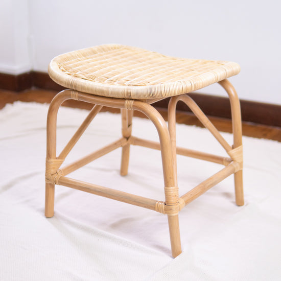 Charlie's Curved Sitting Stool | Buy Rattan Furniture Online | Kathy's Cove