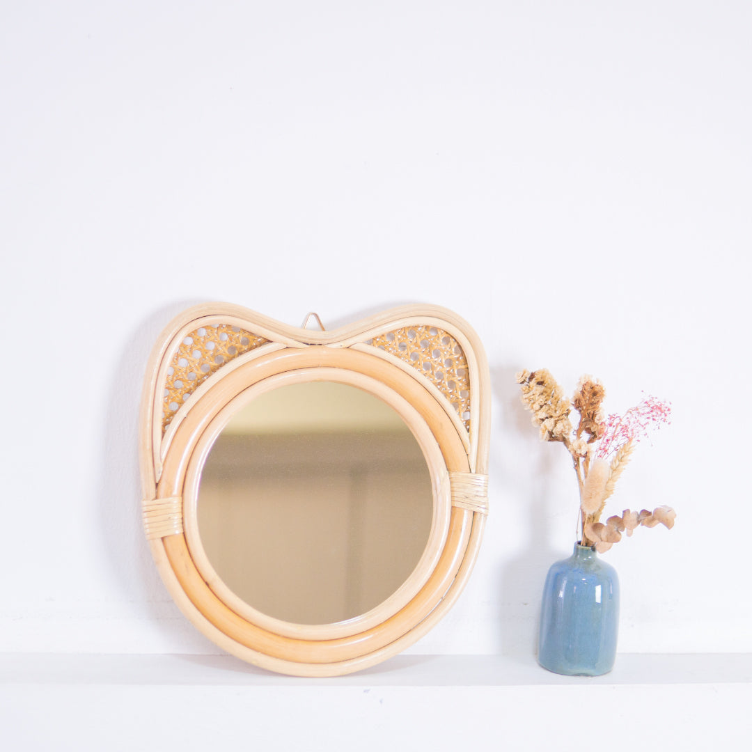 Charlotte's Decorative Cat Mirror | Buy Rattan Furniture Online | Kathy's Cove