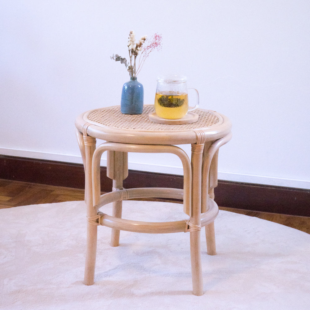 Elizabeth's Resting Side Table | Shop Rattan Furniture | Kathy's Cove