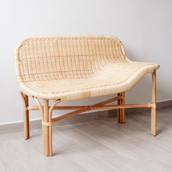 Load image into Gallery viewer, Ezra’s Chair With Arm Rest (Left) | Shop Rattan Furniture Online On Kathy&amp;#39;s Cove
