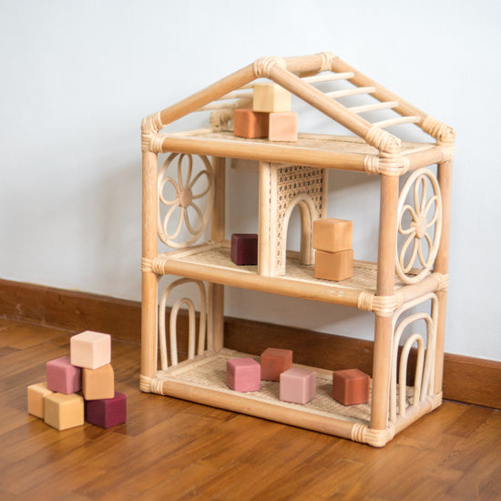 Jesse's Portable Dolls and Toys Playhouse | Shop Rattan Toys and Furniture Online | Kathy's Cove