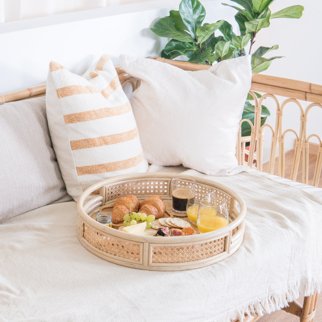 Olivia's Round Tray | Buy Rattan Furniture and Rattan Toys Online | Kathy's Cove