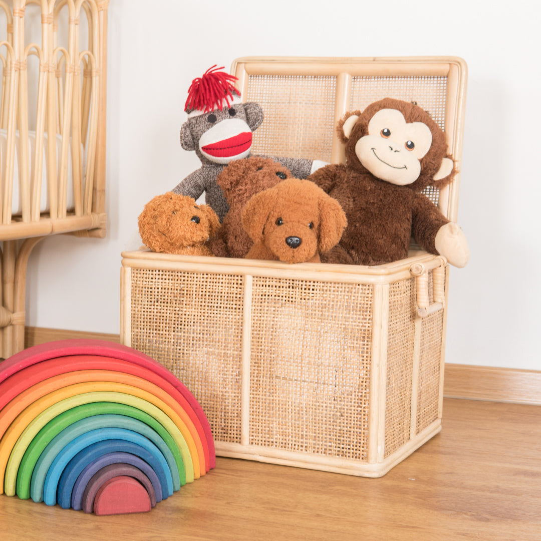 Spencer's Toys & Storage Rattan Trunk (Small & Large Bundle) | Buy Rattan Furniture and Rattan Toys Online | Kathy's Cove