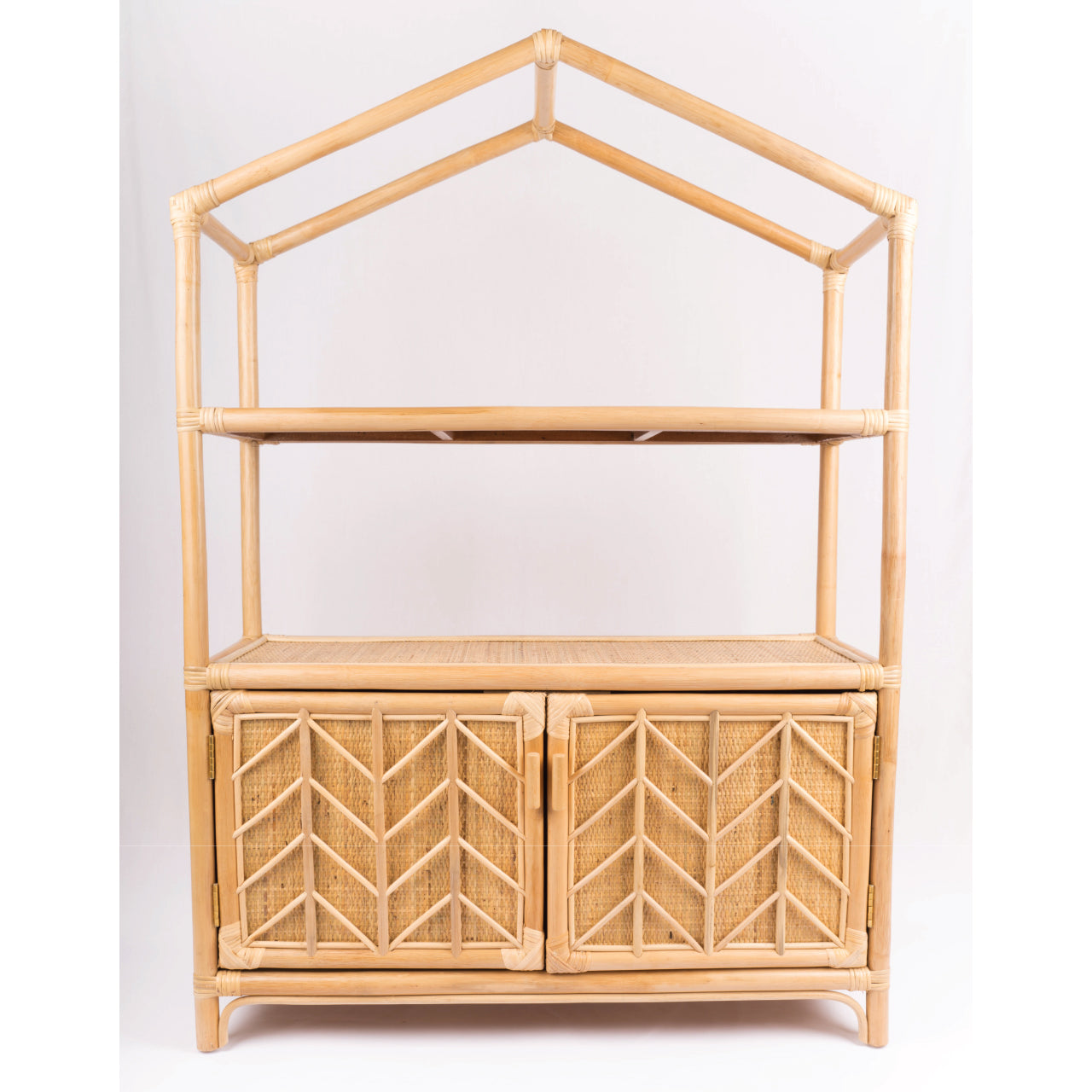 Load image into Gallery viewer, Stef&amp;#39;s Cosy Home Display and Storage House Shelf | Shop Rattan Furniture and Toys Online | Kathy&amp;#39;s Cove
